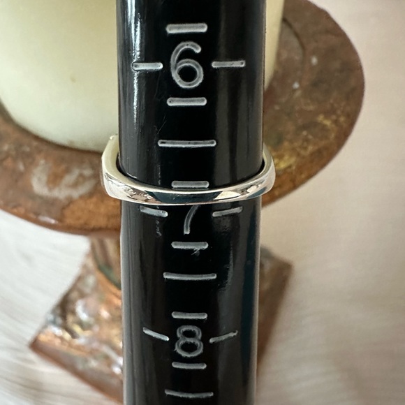 Ring w/authentic Orange Sapphire & RUSSIAN CHROME DIOPSIDE 925 sterling size 7 - Picture 3 of 9